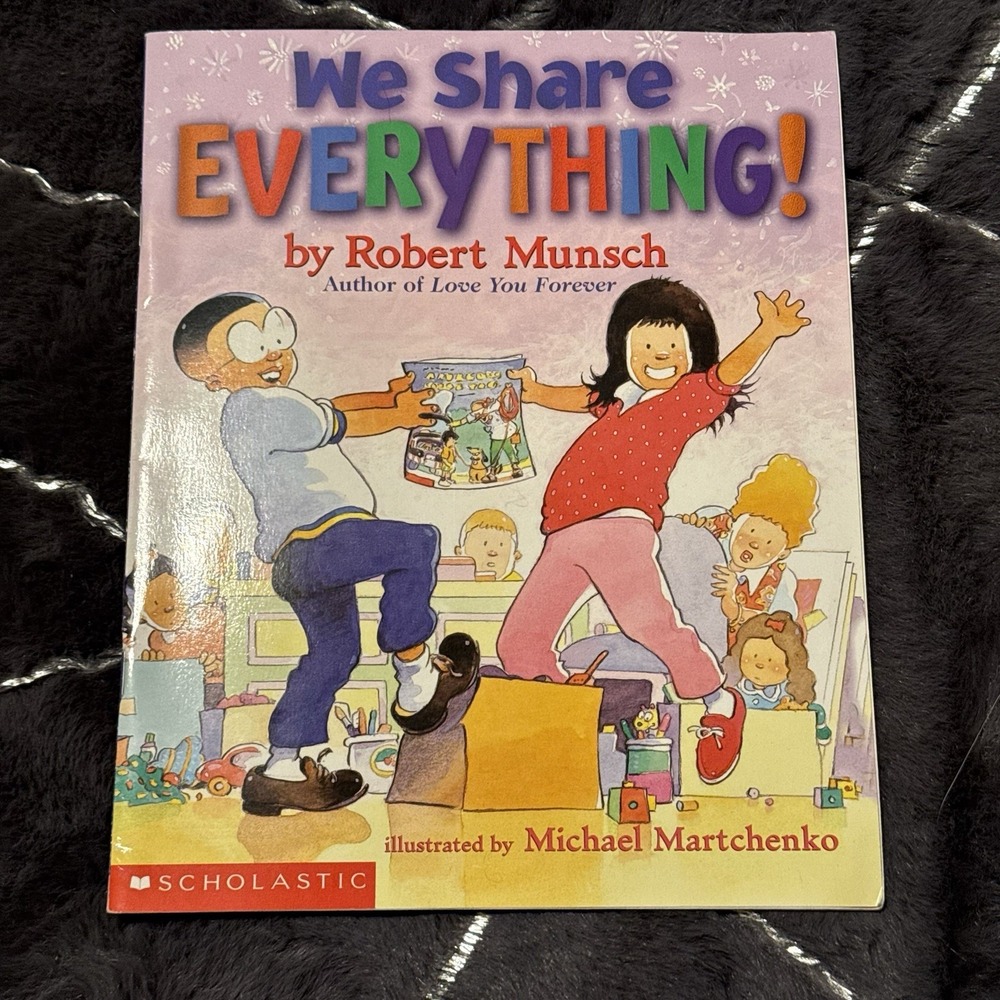 We Share Everything Paperback Kid's  Book
